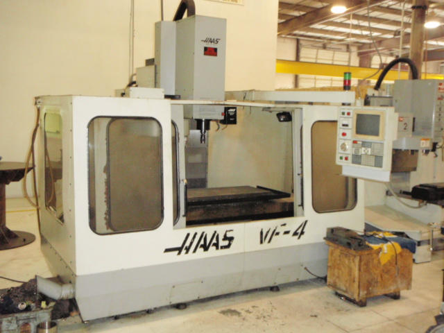 Haas VF-4, Machine ID: 4958